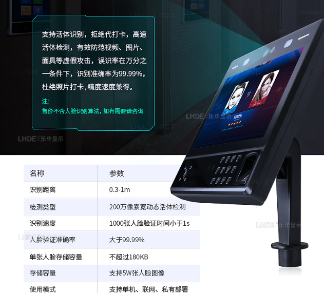 人臉識(shí)別一體機(jī)在各行業(yè)中的應(yīng)用以及使用注意事項(xiàng)